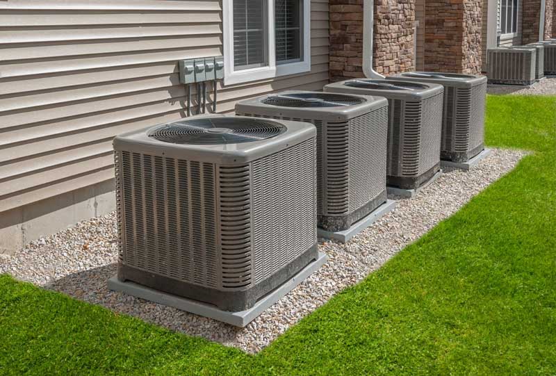 Completed heat pump installation & replacement