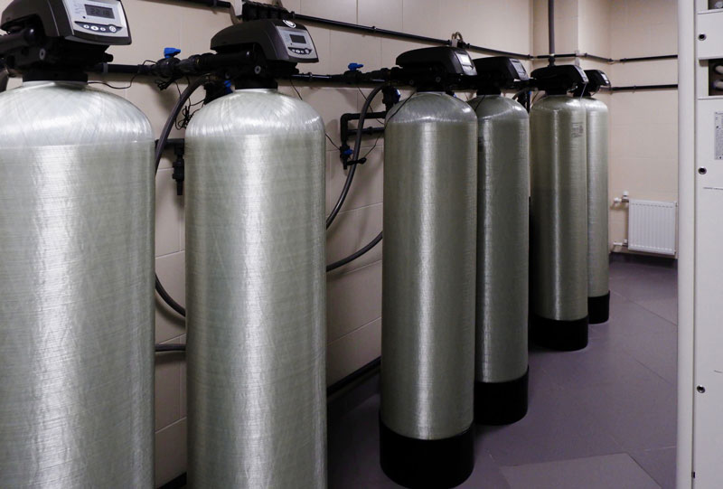 Expert water softener installation finished